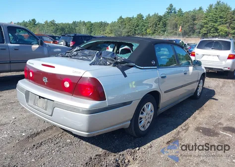 2003 Chevrolet Impala из США, поврежденный, VIN 2G1WF52E339413290